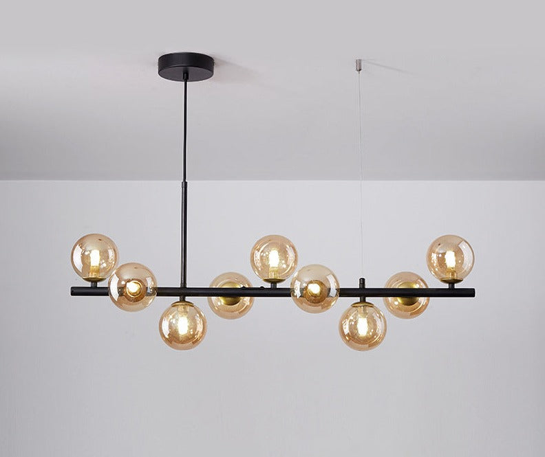 LED Pendant Light Fixture - Luxurious Modern Design for Dining Table & Kitchen Island Lighting