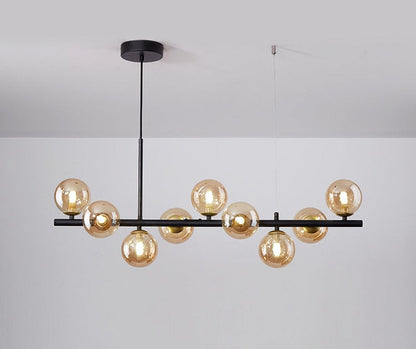 LED Pendant Light Fixture - Luxurious Modern Design for Dining Table & Kitchen Island Lighting