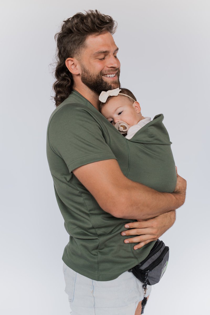 Premium Baby T-Shirt Carrier | Ergonomic, Breathable Fabric & Adjustable Fit for Comfortable Babywearing