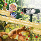 Ultrasonic Possum Repeller | Solar Powered, Waterproof & Chemical-Free for Effective Outdoor Pest Control
