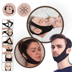 Universal Sleep Apnea Device | Comfortable Neoprene Jaw Strap for Instant Snoring Relief and Improved Sleep Quality