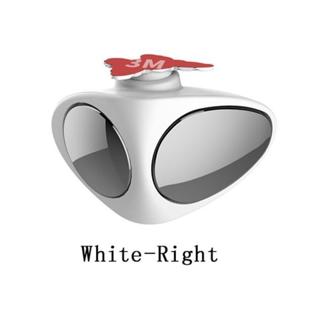 360° Adjustable Blind Spot Mirror – Wide Angle Rear View for Car Interior & Reversal Assistance