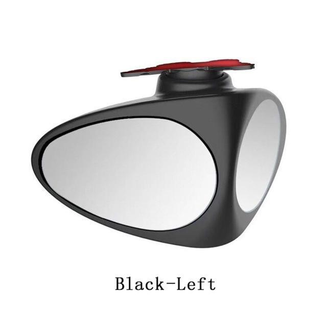 360° Adjustable Blind Spot Mirror – Wide Angle Rear View for Car Interior & Reversal Assistance