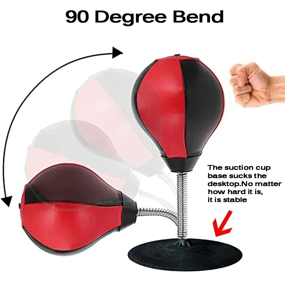 Desktop Punching Bag | Compact Stress Relief Tool for Work & Fitness Enthusiasts