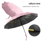 Robust Anti-UV Folding Umbrella - Weather-Resistant Compact Umbrella for Travel & Outdoor Use