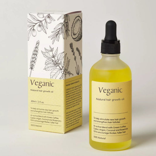 Natural Hair Growth Oil | 100% Organic, Strengthening Formula for All Hair Types