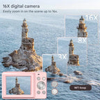 Retro Digital Camera | 1080p Video, High Resolution Photos & Compact Design for Travel and Everyday Use