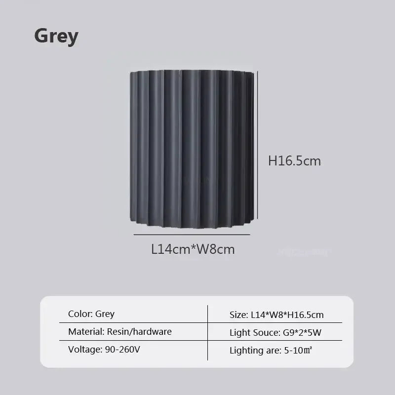 LED Wall Lamp - Minimalist Design, Adjustable Lighting for Living Room, Bedroom & Hallway