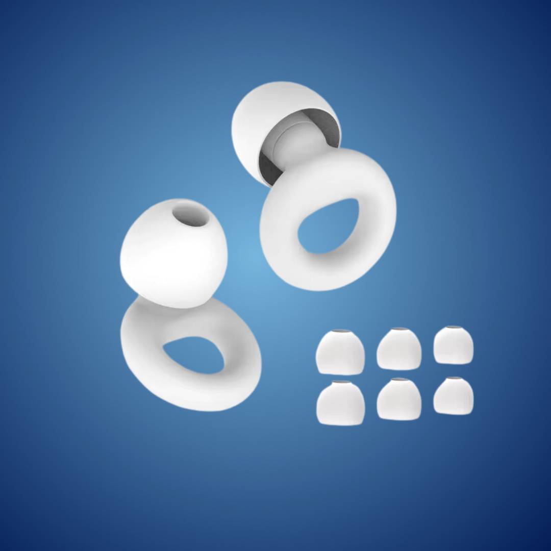 Noise Cancelling Earplugs | Hypoallergenic, Soft Silicone & Ideal for Sleep, Travel, Concerts, and Work