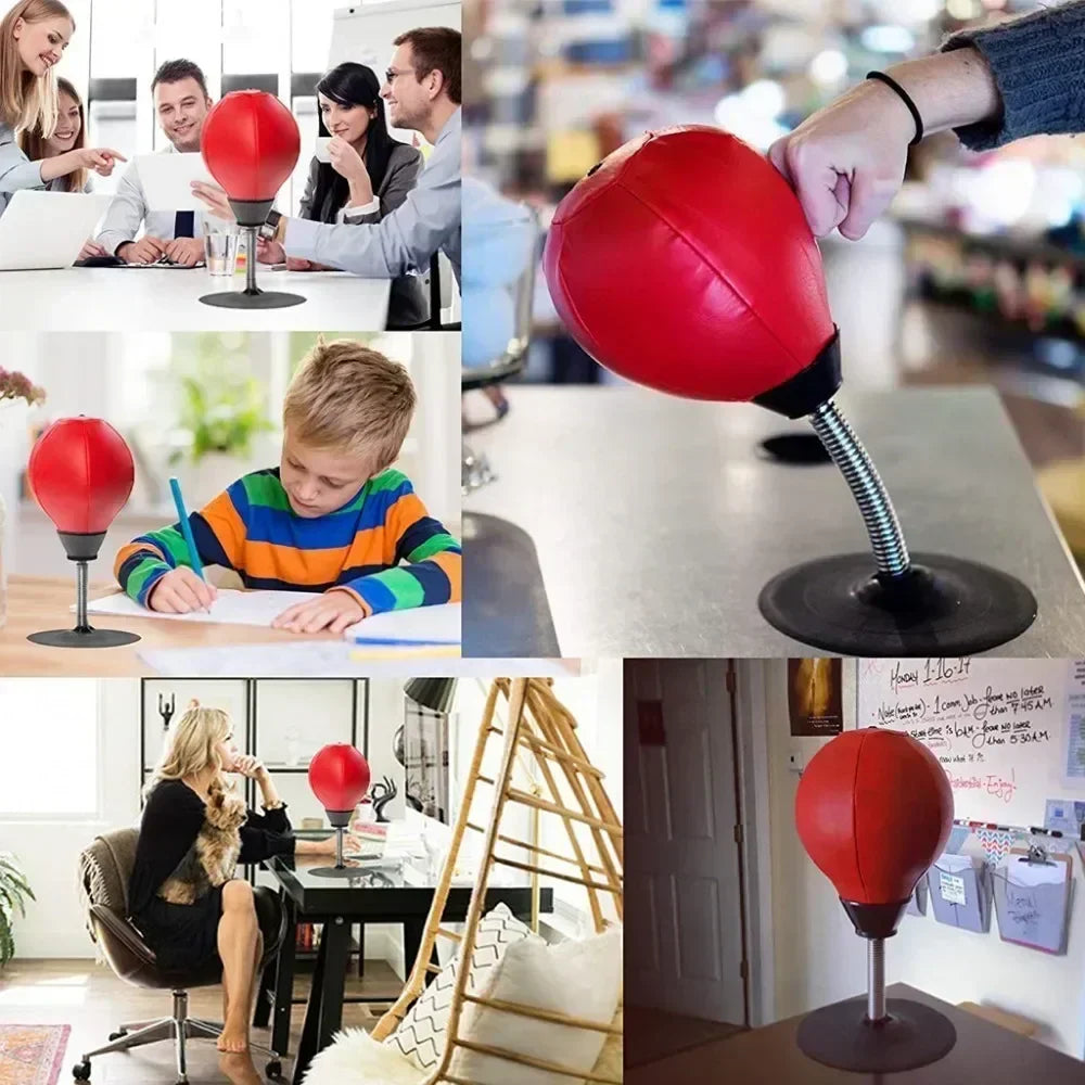 Desktop Punching Bag | Compact Stress Relief Tool for Work & Fitness Enthusiasts