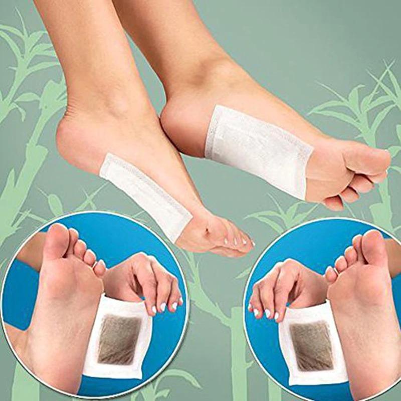 Natural Body Detox Foot Pads Cleansing Improve Sleeping, 10pcs Pack