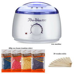 Waxing Kit, Wax Warmer for Women and Men, Painless Hair Removal Home Waxing Set, 2 Bag