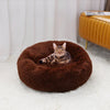 Image of Super Soft Large Pet Bed For Dogs & Cats Washable Comfortable Donut Pet Bed