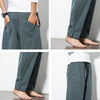 Image of For Mens Yoga Clothes Mens Cotton Linen Yoga Pants