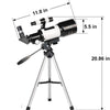 Image of HD Professional Telescope 70mm Aperture Skywatchers for Kids Science