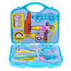 Image of 15pcs Children Pretend Set Portable Doctor Nurse Suitcase