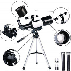 HD Professional Telescope 70mm Aperture Skywatchers for Kids Science