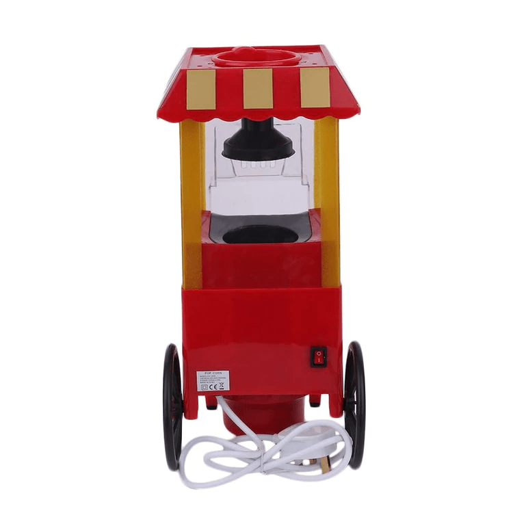 Electric Air Pop Corn Machine Retro Carnival Style Popcorn Machine Small Automatic