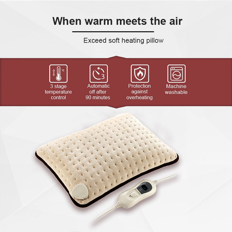 Heated Pillow - Electric Heated Pillow