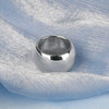 Image of 6 Pcs Silver Napkin Rings Sirviette Holders for Dinning