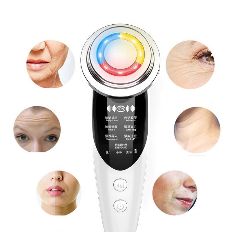 Radio Mesotherapy Electroporation lifting Beauty LED Face Skin Rejuvenation Remove