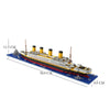 Image of 180 Pcs Building Blocks Titanic Toys