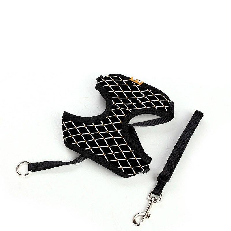 Breathable Adjustable Escapeproof Cat Harness Vest