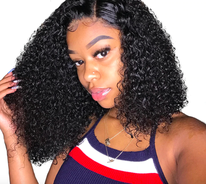 Curly Human Hair Wigs - Short Curly Wigs for Black Hair