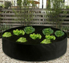 Image of Round Planting Container Grow Bag Raised Garden Bed
