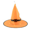 Image of Hanging Lighted Witches Hats 3 Pcs