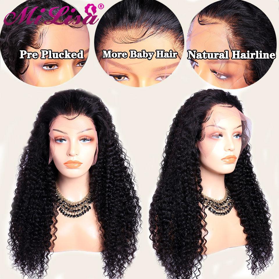 Curly Human Hair Wigs - Short Curly Wigs for Black Hair