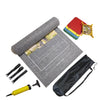 Image of Jigsaw Puzzle Table Storage Roll Mat with Guiding Lines and Inflatable Tube Puzzle Board Full Set