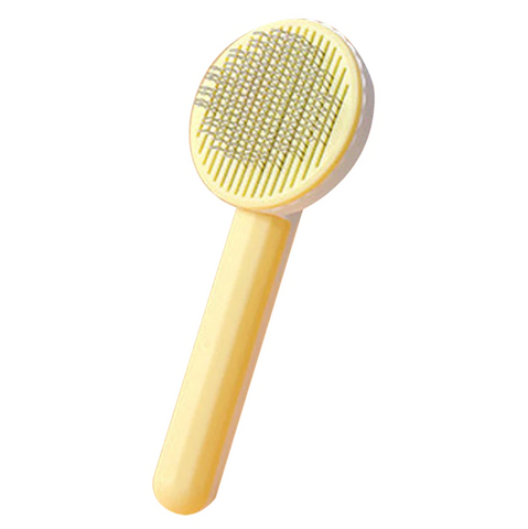 Pet Hair Remover Self Cleaning Slicker Brush Cat Hair Remover Grooming Comb Cat Accessories