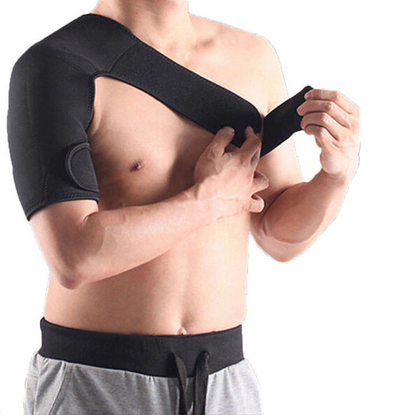 Adjustable Sport Shoulder Brace Breathable Gym Sports Shoulder Support Strap Wrap Belt Band