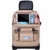 Image of Car Seat Organiser Bag Accessories Interior Storage Backseat Organiser With Foldable Table Net