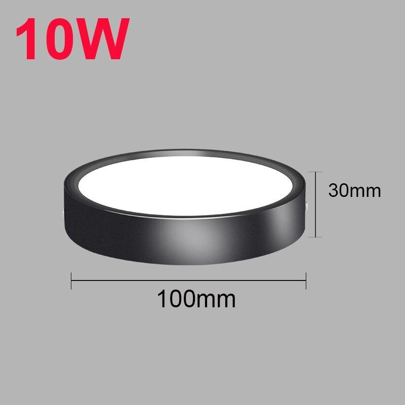 Dimmable Modern Minimalist LED Round Shaped Acrylic Flush Mount Ceiling Light