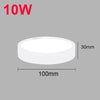 Image of Dimmable Modern Minimalist LED Round Shaped Acrylic Flush Mount Ceiling Light
