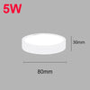 Image of Dimmable Modern Minimalist LED Round Shaped Acrylic Flush Mount Ceiling Light
