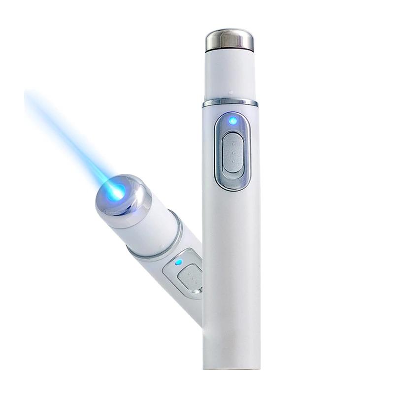 Acne Laser Pen Portable Blue Light Therapy Wrinkle Removal Machine