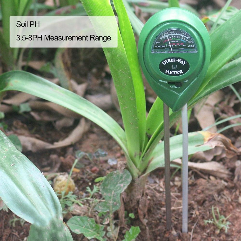 Moisture Meter - Soil PH Meter - 4 in 1 Soil Meter
