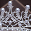 Image of Pearl Crown l Pearl Bridal Crown