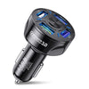 Image of 4 Ports USB Car Charger 48W 7A 12 Volt Battery Car Charger Fast Charging Car Phone Charger