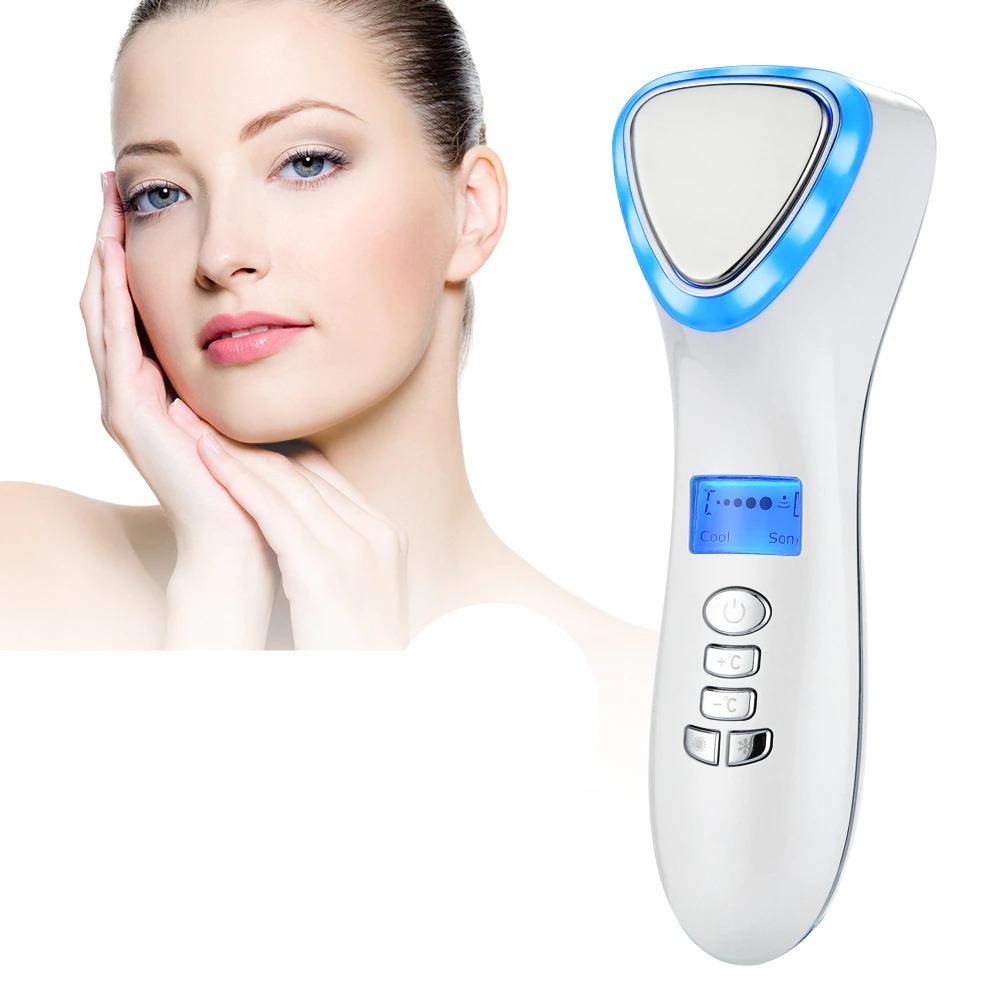 Ultrasonic Cryotherapy at Home Skin Care Massager Hammer