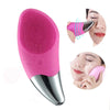 Image of Mini Electric Facial Cleansing Brush Deep Pore Cleaning Skin Massager