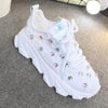 Image of Sparkly Shoe Glitter Sneakers Women