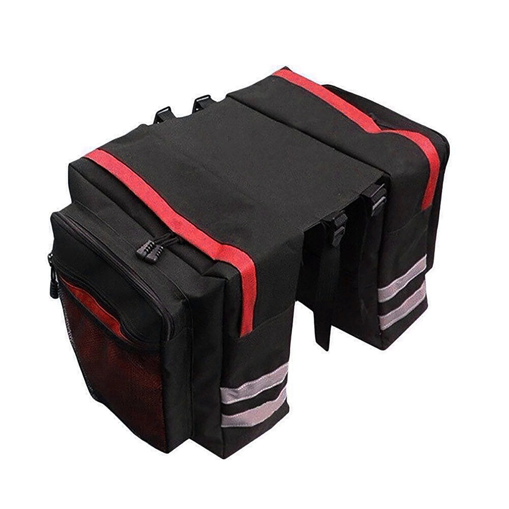 MTB Bicycle Carrier Bag Bike Bag Panniers for Traveling Durable Double Side Rear Rack Bag