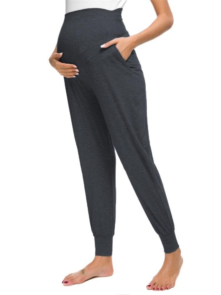 Lightweight Maternity Joggers with Pockets