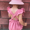 Image of Organic Cotton Girl Jumpsuit Organic Baby Clothes