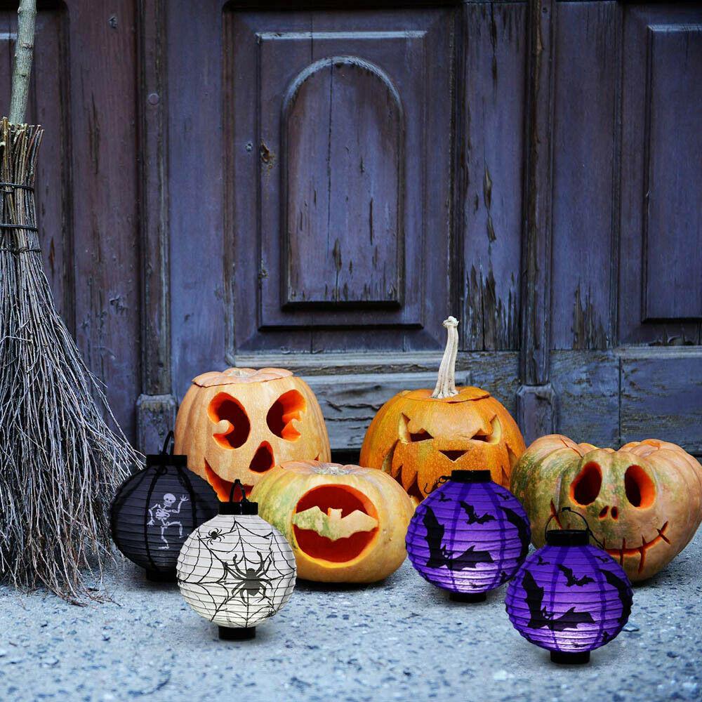 Halloween Paper Lanterns - Pumpkin Paper Lanterns